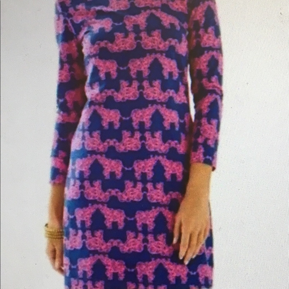 Lily Pulitzer dress Marlowe elephant medium
